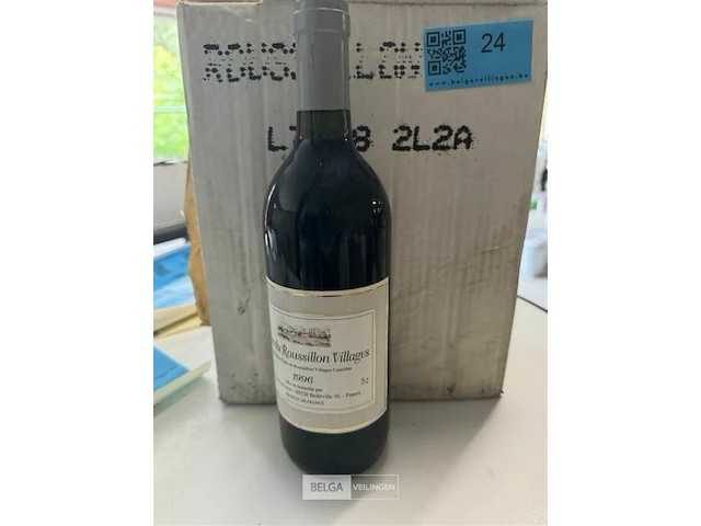 6x1 fles cotes du roussillon villages - afbeelding 1 van  4