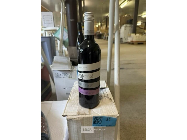 6x1 fles danie de wet 2016 verpakt per doos - afbeelding 1 van  3