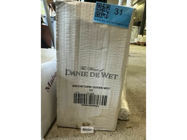 6x1 fles danie de wet 2016 verpakt per doos - afbeelding 3 van  3
