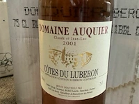 6x1 fles domaine auquier cotes du luberon 2001 - afbeelding 3 van  5