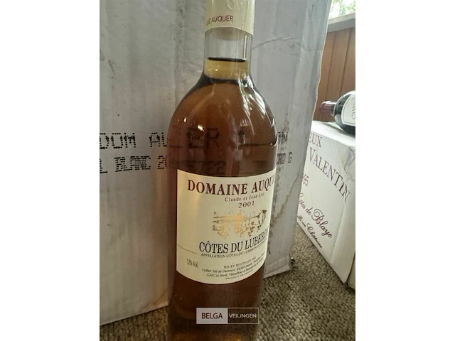 6x1 fles domaine auquier cotes du luberon 2001 - afbeelding 5 van  5