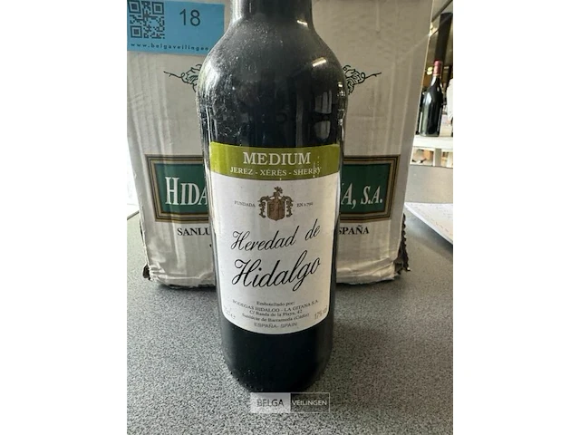 6x1 fles heredad de hidalgo - afbeelding 2 van  3