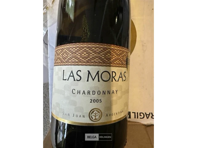 6x1 fles las moras chardonnay 2005 - afbeelding 3 van  3