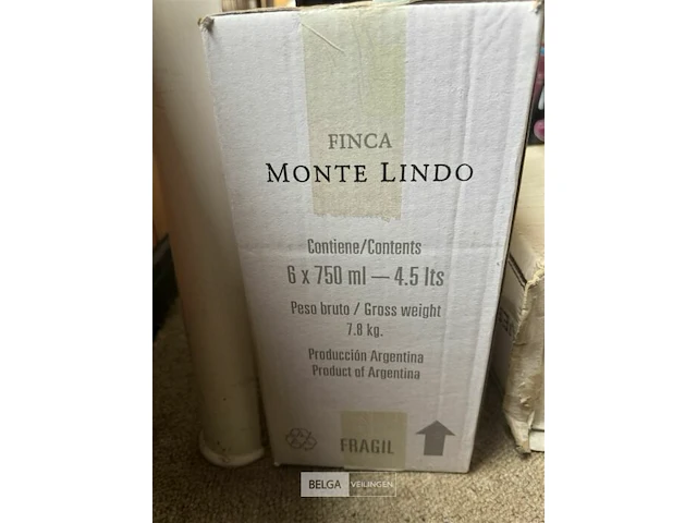 6x1 fles monte lindo 2005 - afbeelding 2 van  6