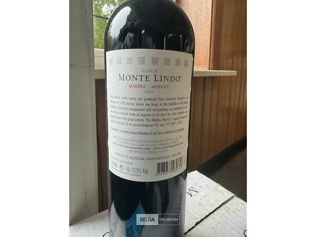 6x1 fles monte lindo 2005 - afbeelding 4 van  6