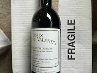 6x1 fles vieux chateau valentin 1995 - afbeelding 1 van  3