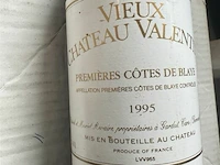 6x1 fles vieux chateau valentin 1995 - afbeelding 3 van  3