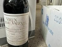 6x1 fles vieux chateau valentin 1995 - afbeelding 3 van  4
