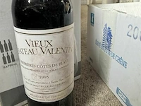6x1 fles vieux chateau valentin 1995 - afbeelding 4 van  4