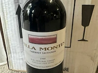 6x1 fles villa montes cabernet sauvignon 1999 - afbeelding 2 van  3