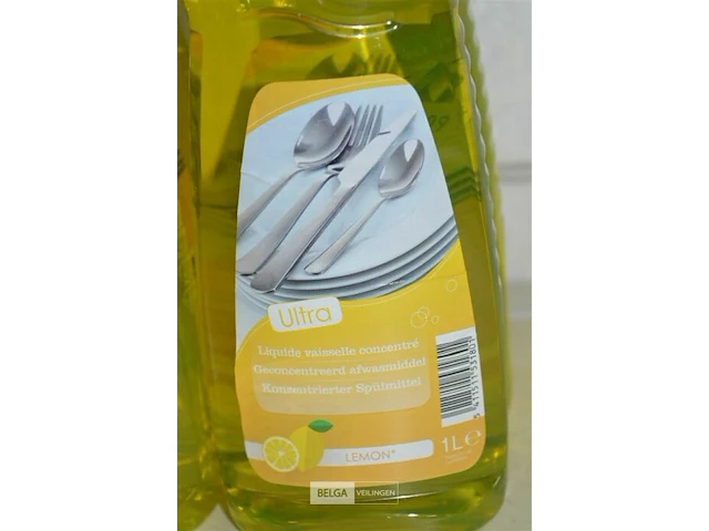 6x1l ultra lemon afwasmiddel - afbeelding 2 van  2