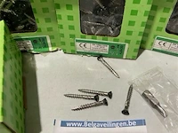 6x200 potdekselschroef 4x30 rvs zwart torx - afbeelding 3 van  3