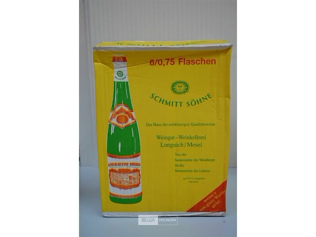 6x750ml schmitt söhne, 2008, 9%, duitsland - afbeelding 4 van  4