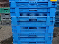 7 blauwe stapelbakken - afbeelding 1 van  2