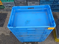 7 blauwe stapelbakken - afbeelding 2 van  2