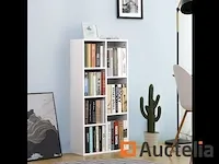 7-compartiment, 7-kubus rek bibliotheek - afbeelding 7 van  8