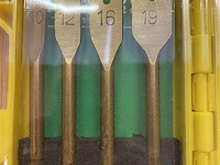 7 delige speedboor set 10-32 mm in etui - afbeelding 2 van  4