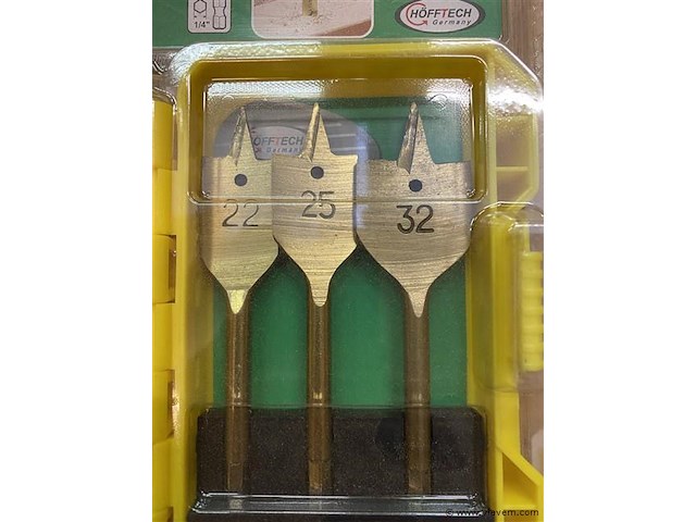 7 delige speedboor set 10-32 mm in etui - afbeelding 3 van  4