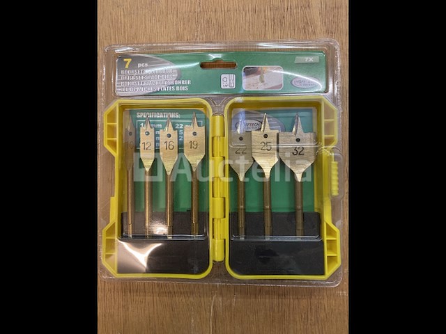 7 delige speedboor set 10-32 mm - afbeelding 1 van  4