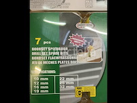 7 delige speedboor set 10-32 mm - afbeelding 4 van  4