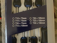 7 delige torx schroevendraaier set stahlkaiser - afbeelding 1 van  3