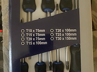 7 delige torx schroevendraaier set stahlkaiser - afbeelding 1 van  3