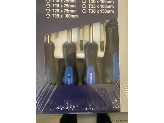 7 delige torx schroevendraaier set stahlkaiser - afbeelding 2 van  3