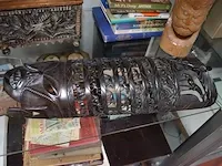 7 diverse boeken, houten kistje, 2 potjes, 6 sierstukken - afbeelding 5 van  9