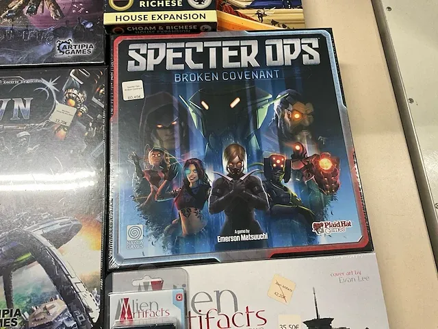 7 diverse gezelschapspellen the heist, among the stars, new dawn - afbeelding 6 van  10