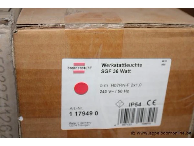 7 diverse lampen wo. brennenstuhl - afbeelding 2 van  4