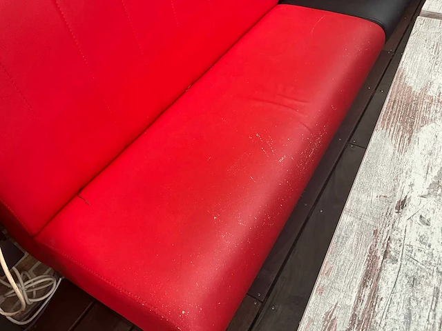 7 diverse skailederen banken + 32 diverse skailederen stoelen - afbeelding 2 van  12