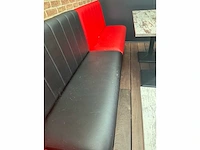 7 diverse skailederen banken + 32 diverse skailederen stoelen - afbeelding 3 van  12
