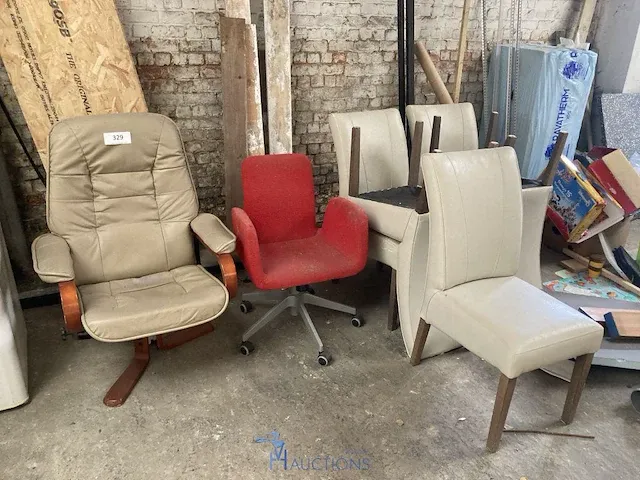 7 diverse stoelen - afbeelding 1 van  5
