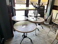 7 diverse terrastafels topalit - afbeelding 1 van  5