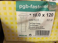 7 dozen houtbouten; borgmoeren - afbeelding 4 van  7