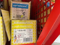 7 dozen houtdraadbouten; gevelschroeven; universele schroeven - afbeelding 3 van  5