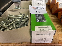 7 dozen houtdraadbouten - afbeelding 2 van  6