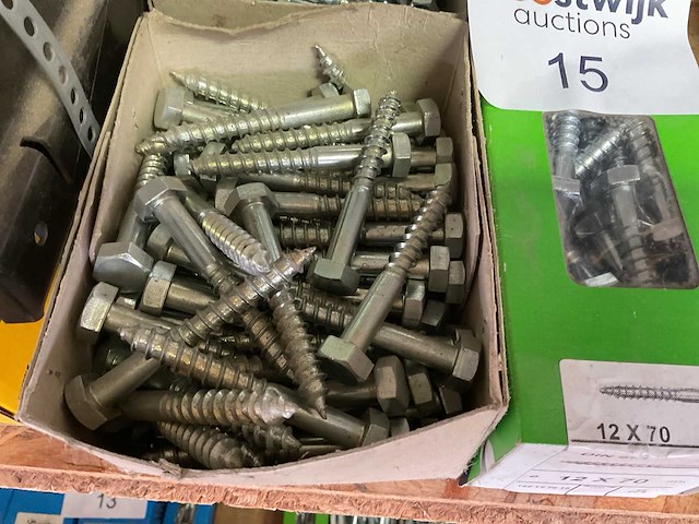 7 dozen houtdraadbouten - afbeelding 3 van  6