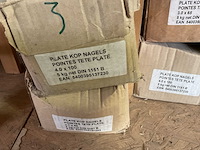 7 dozen nagels platte kop - afbeelding 2 van  5