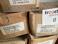 7 dozen nagels platte kop - afbeelding 4 van  5