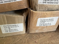 7 dozen nagels platte kop - afbeelding 5 van  5