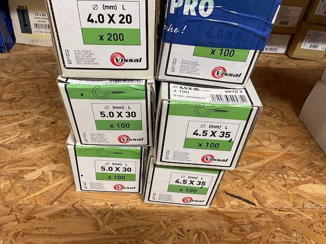 7 dozen schroefhaken - afbeelding 2 van  4
