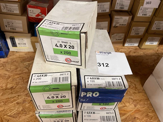 7 dozen schroefhaken - afbeelding 3 van  4