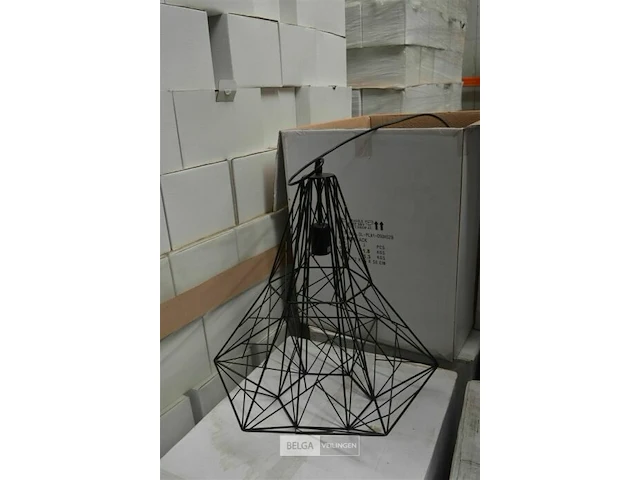 ±7 dozen x 1st design lamp zwart h=70cm - afbeelding 3 van  5