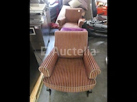 7 fauteuils, 1 poef en diverse kussens - afbeelding 1 van  9