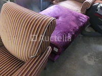 7 fauteuils, 1 poef en diverse kussens - afbeelding 5 van  9