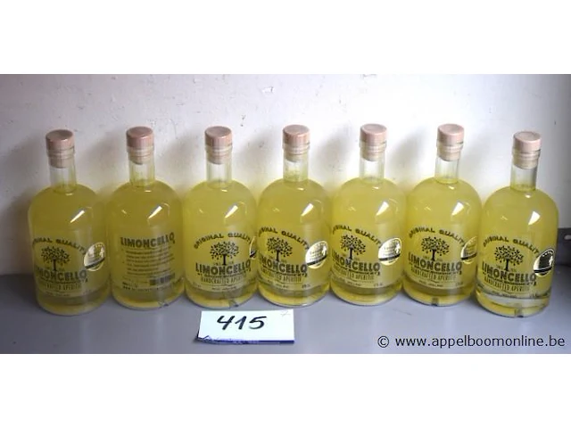 7 flessen à 50cl limoncello 32% - afbeelding 1 van  2