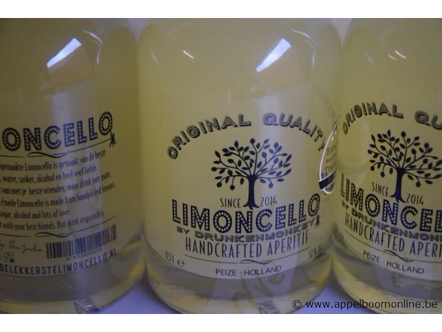 7 flessen à 50cl limoncello 32% - afbeelding 2 van  2