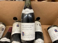 7 flessen cuvée anne-laure 1986 - afbeelding 2 van  3