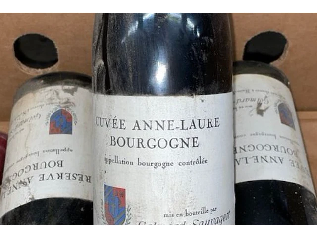 7 flessen cuvée anne-laure 1986 - afbeelding 3 van  3
